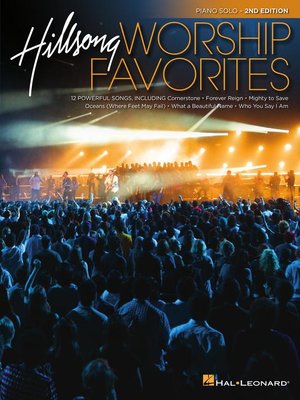 cover image of Hillsong Worship Favorites Piano Songbook